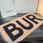 Burberry Logo Letter Reversible Scarf - Image 10
