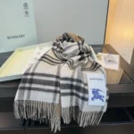 Burberry Check Reversible Cashmere Scarf - Image 10