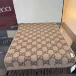 Gucci GG Jacquard Gradient Cashmere Scarf - Image 10