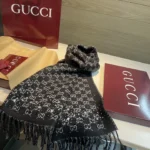 Gucci New Full Star Rhinestone Scarf 33cm*190cm - Image 10