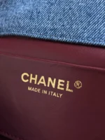Chanel 26A Denim Classic Flap Bag 22cm - Image 10