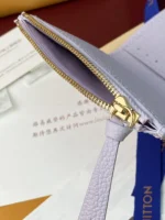 Louis Vuitton Zoé Wallet Monogram Empreinte Misty Lilac 12cm - Image 10