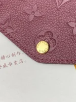 Louis Vuitton Sarah Wallet Monogram Empreinte Bordeaux 19cm - Image 10