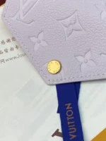 Louis Vuitton Zoé Wallet Monogram Empreinte Misty Lilac 12cm - Image 11