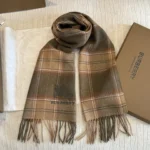 Burberry Check Reversible Lambswool Scarf - Image 10