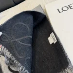 Loewe Anagram Reversible Cashmere Scarf - Image 11