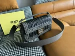 Fendi Baguette Woven Leather Bag 27cm - Image 11