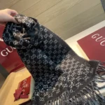 Gucci New Full Star Rhinestone Scarf 33cm*190cm - Image 12