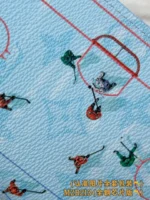 Louis Vuitton Monogram Ice Hockey Print Passport Cover 14cm - Image 12