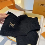 Louis Vuitton Never Freeze Cable Knit Wool Scarf - Image 10