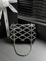 Chanel CF Sequined SO Handbag 21cm - Image 2