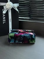 Chanel CF Sequined SO Handbag 21cm - Image 2