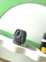 Chanel CF Sequined SO Handbag 21cm - Image 2