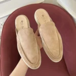 Loro Piana Babouche Walk Men's Suede Mule FAM3488 D044 - Image 2