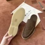 Loro Piana Babouche Walk Men's Suede Mule FAM3488 H0X4 - Image 2
