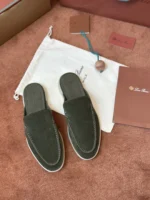 Loro Piana Babouche Walk Men's Suede Mule FAM3488 50ZK - Image 2