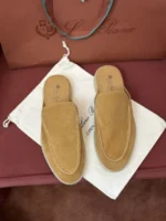 Loro Piana Babouche Walk Men's Suede Mule FAM3488 HD96 - Image 2