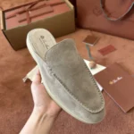Loro Piana Babouche Walk Men's Suede Mule FAM3488 D746 - Image 2