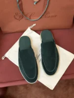Loro Piana Babouche Walk Men's Suede Mule FAM3488 50SL - Image 2