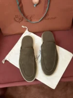 Loro Piana Babouche Walk Men's Suede Mule FAM3488 50UK - Image 2