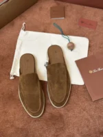 Loro Piana Babouche Walk Men's Suede Mule FAM3488 HA85 - Image 3