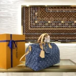 Louis Vuitton Speedy Bandouliere 30 Denim M14430 - Image 2
