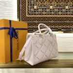 Louis Vuitton OnTheGo PM Empreinte Couture Pink M28528 - Image 2