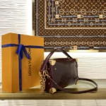 Louis Vuitton Side Trunk MM Burgundy Black Out - Image 2