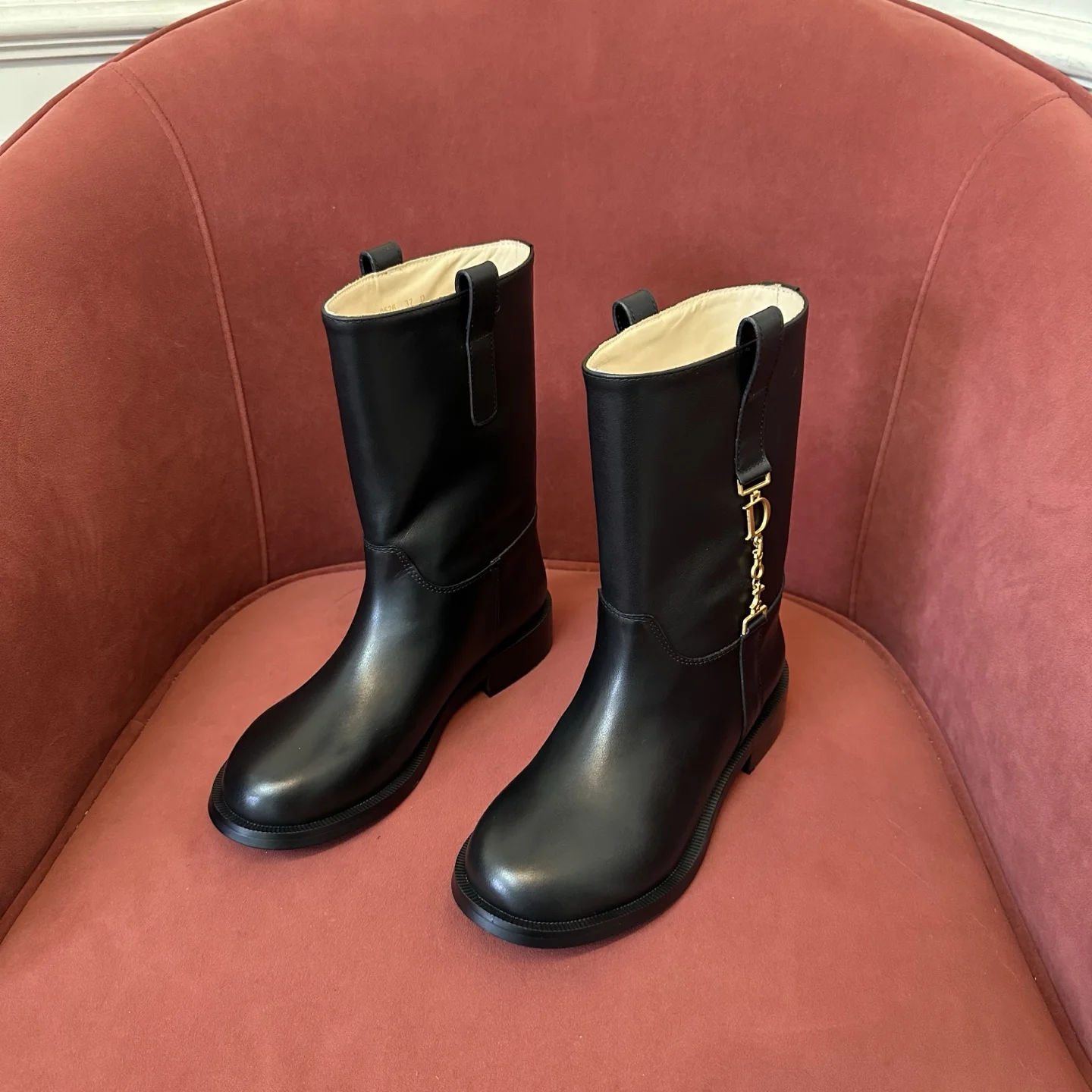 2-1346 Dior 2026 Leather Boots - Image 1