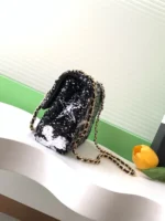 Chanel CF Sequined SO Handbag 21cm - Image 2