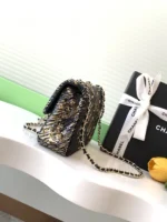Chanel CF Sequined SO Handbag 21cm - Image 2