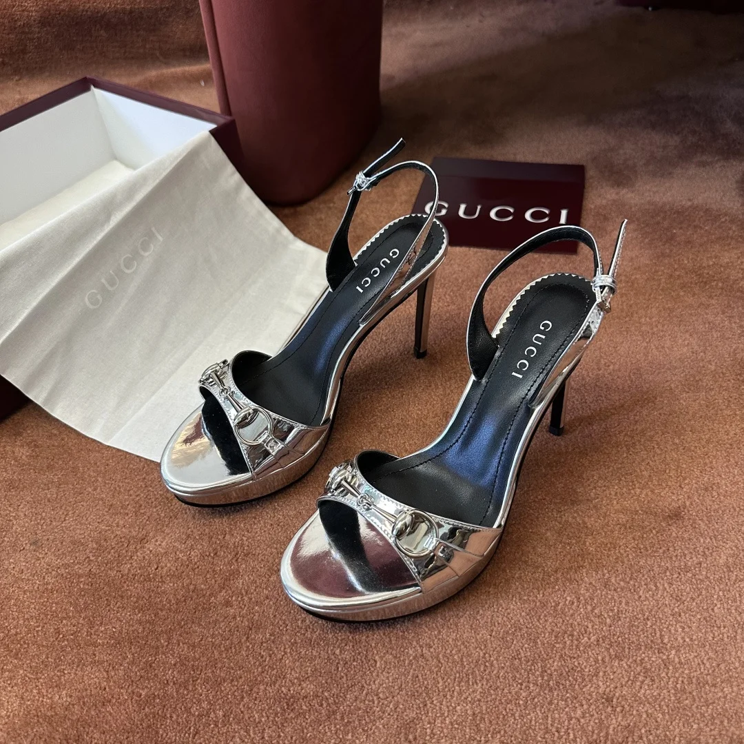 2-1441 Gucci Castello Horsebit Slingback Pump - Image 1