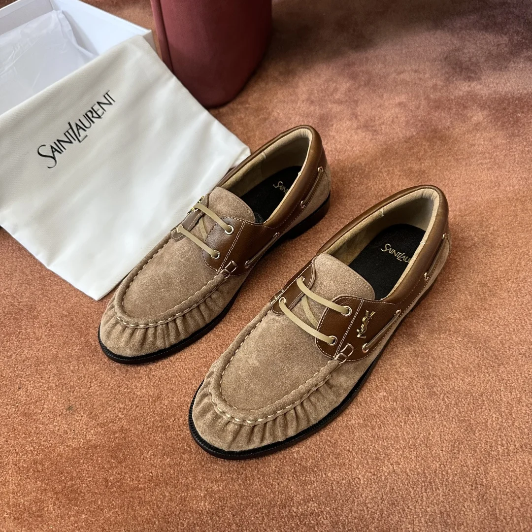 2-1448 Saint Laurent 2026 Leather Mule - Image 1