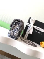 Chanel CF Sequined SO Handbag 21cm - Image 2