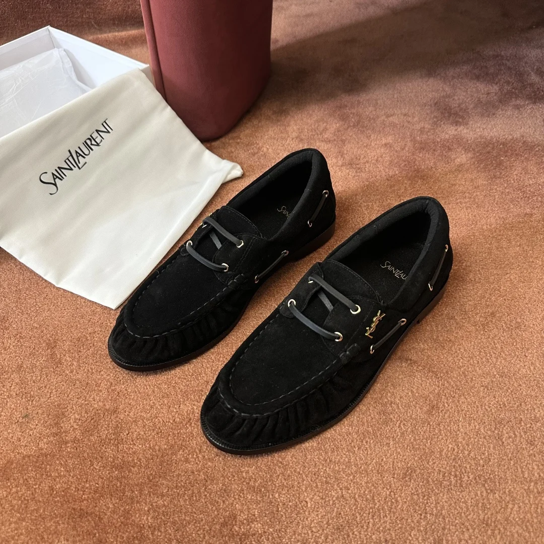 2-1452 Saint Laurent 2026 Leather Mule - Image 1