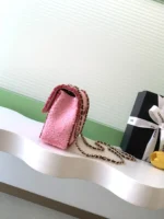 Chanel CF Sequined SO Handbag 21cm - Image 2