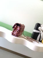 Chanel CF Sequined SO Handbag 21cm - Image 2