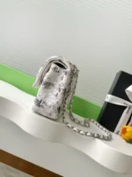 Chanel CF Sequined SO Handbag 21cm - Image 2