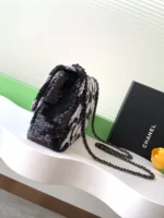 Chanel CF Sequined SO Handbag 21cm - Image 2