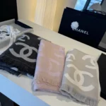 Chanel 26C CC Jacquard Stole - Image 2