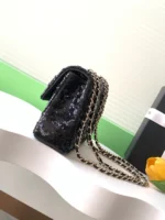 Chanel CF Sequined SO Handbag 21cm - Image 2