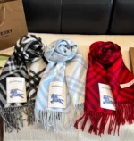 Burberry Check Cashmere Scarf