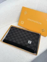 Louis Vuitton Petit Damier Knit Wool Scarf - Image 3