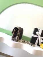 Chanel CF Sequined SO Handbag 21cm - Image 2