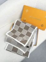 Louis Vuitton Damier Heritage Knit Wool Scarf - Image 3
