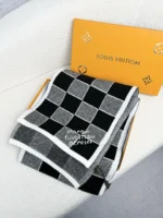 Louis Vuitton Damier Heritage Knit Wool Scarf - Image 3
