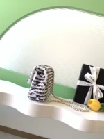 Chanel CF Sequined SO Handbag 21cm - Image 2