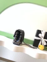 Chanel CF Sequined SO Handbag 21cm - Image 2