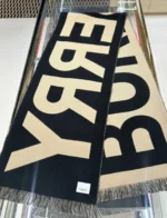 Burberry Logo Letter Reversible Scarf - Image 2