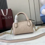 Gucci GG Emblem Mini Boston Bag 815256 - Image 2
